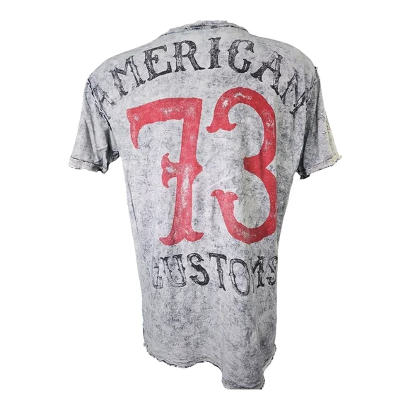 Affliction American Customs REVERSIBLE graphic tee - Picture 8 of 11